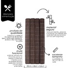 Jogo Lugar Americano Bambu Marrom 45x30cm 4 Peças - Yangzi
