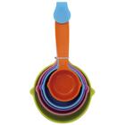 Jogo Medidores De Plástico Xícara 5 Peças