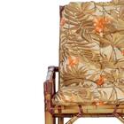 Jogo Mesa 4 Cadeiras De Bambu Cancun G07 Para Area Edicula Ja