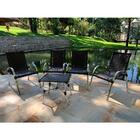 Jogo Mesa Alta 4 Cadeiras Colombia Para Area Edicula Jardim A