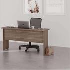 Jogo Mesa Com Gaveteiro E Cadeira Inclinável Affara Preto