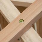 Jogo Mesa Conjunto 4 Cadeiras Madeira 70 Por 70 Dobráveis Sem