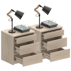 Jogo Mesa De Cabeceira Hamish Rovere