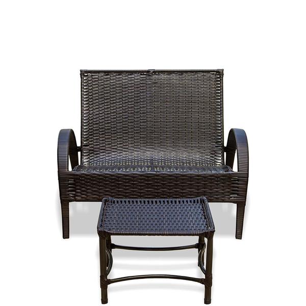 Jogo Mesa De Centro 1 Namoradeira Para Area Edicula Jardim Napoli