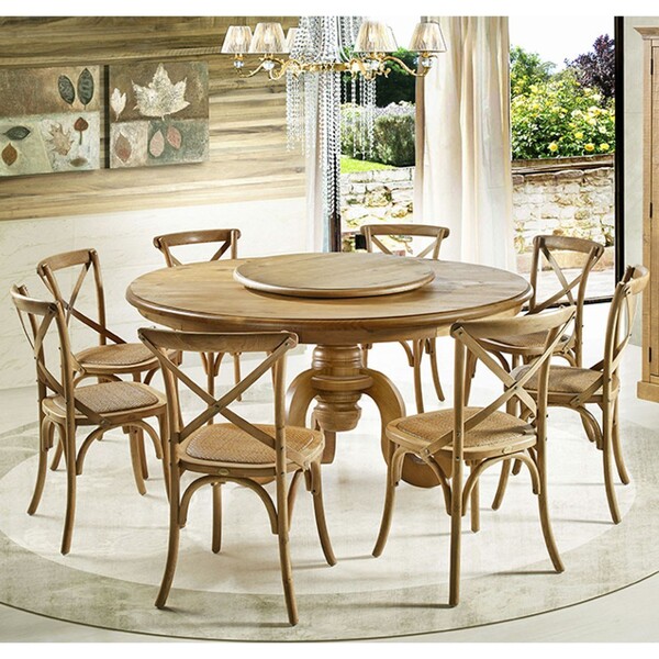 Jogo Mesa De Jantar Mariah Oregon Prato Giratório 160cm Com 0