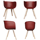 Jogo Mesa De Jantar Redonda Com 04 Cadeiras Angélica/gustave