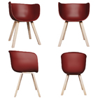 Jogo Mesa De Jantar Redonda Com 04 Cadeiras Angélica/gustave