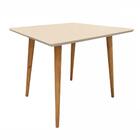 Jogo Mesa E Aparador Essen Off White