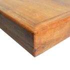 Jogo Mesa Industrial Diamond 1 80m E 6 Cadeira Área Gourmet