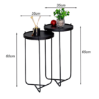 Jogo Mesa Lateral Apoio Conjunto Canto Madeirado Pequena Redo