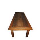 Jogo Mesa Tatiane Em Madeira De Demolição - Cód 1232