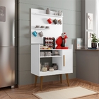 Jogo Mesinha Com Painel Coffee Phill Branco