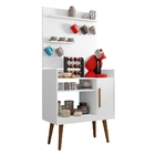 Jogo Mesinha Com Painel Coffee Phill Branco