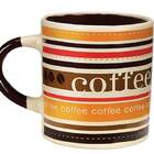 Jogo Mini Caneca Cerâmica Caboclo 110ml 6 Unidades - Yazi