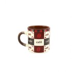 Jogo Mini Caneca Cerâmica Pilão 110ml 6 Unidades - Yazi