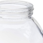 Jogo Mini Potes Tempero  Vidro Tampa Visor 200ml 4 Un  Lyor