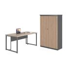 Jogo Office Veneza Nogueria Preto