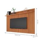 Jogo Painel Ripado Com Nicho 180 Apúlia Nature Off White