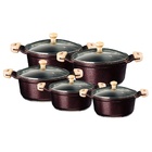 Jogo Panela Cereja Antiaderente Titanium Javali Am 16 A 24cm