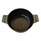 Jogo Panela Preto Antiaderente Titanium Javali Aa 26 A 30cm