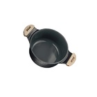 Jogo Panela Preto Craq Antiaderente Cerâmica Javali Am 16a24