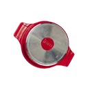 Jogo Panela Vermelha Antiaderente Cerâmica Javali Aa 26 A 30