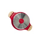 Jogo Panela Vermelha Antiaderente Cerâmica Javali Am 26 A 30