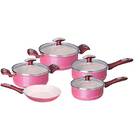 Jogo Panelas Alumínio 5 Peças Tonalite - Tramontina - Rosa