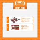 Jogo Panelas Alumínio Antiaderente 4 Peças E Jogo De Talheres