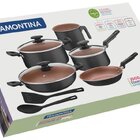 Jogo Panelas Alumínio Antiaderente Starflon T1 7 Peças