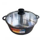 Jogo Panelas Alumínio Batido Fundido 5 Peças Grafite Belmar