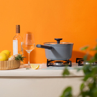 Jogo Panelas Antiaderente Ultra Ceramic Indução 5 Peças Cor C