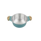 Jogo Panelas Azul Alumínio Fundido Usinado Javali Am16a24