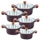 Jogo Panelas Cereja Alumínio Fundido Usinado Javali Am16a24