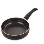 Jogo Panelas Maxxima Antiaderente 6 Pçs Preta Tampa Vidro 118