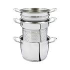 Jogo Panelas Multi Cooker Tramontina Ventura Inox