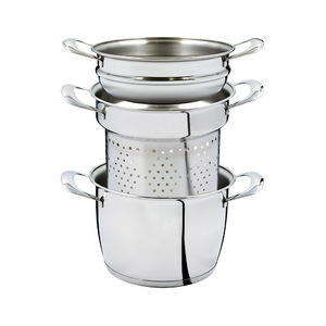 Jogo Panelas Multi Cooker Tramontina Ventura Inox | Leroy Merlin