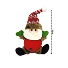 Jogo Papai Noel E Boneco De Neve Pelúcia Pendente Iluminado L