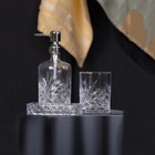 Jogo Para Banheiro Em Vidro Royal Decor Minsk 3 Peças