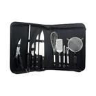 Jogo Para Churrasco Em Aço Inox Com Bolsa De Nylon Fracalanza