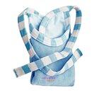 Jogo Para Crianca Barquinho Le Petit Inox E Azul 6 Pçs