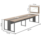 Jogo Para Escitório Jazz Nogueria