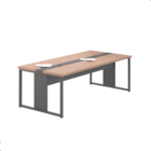 Jogo Para Escitório Real Nogueira Preto