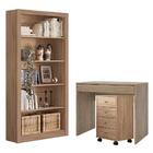 Jogo Para Escritório Escrivaninha E Livreiro Debora Nogal