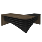 Jogo Para Escritório Peniche Charuto Preto