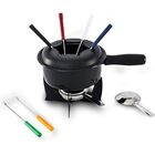 Jogo Para Fondue Em Inox Brinox 1 25l 11 Peças Preto