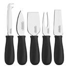 Jogo Para Queijo 5 Peças Plenus Preto-sortidos Com Laminas Ac