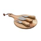 Jogo Para Queijo Com Tábua Cut 4 Peças - Home Style