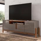 Jogo Para Sala De Estar Lucy Cinza/cedro