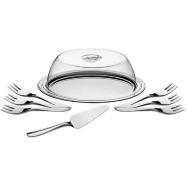 Jogo Para Torta 9 Peças Inox Ciclo - Tramontina